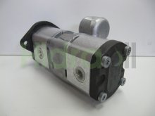 Thumbnail of 0510565088 Bosch Rexroth hydraulic double gear pump 14+10 cm3 splined shaft z11