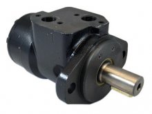 Image 255050A6312BAAAA White drive hydraulic orbital motor 50 cm3 with 25 mm straight shaft 2 hole mount GAS ports