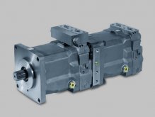 Thumbnail of HPR165D-02R Linde hydraulic double piston pump variable displacement 165+165 cm3