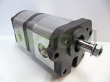 Thumbnail of 0510465342 Bosch Rexroth hydraulic double gear pump 10+7 cm3 tapered shaft