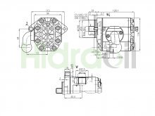 Thumbnail of 89420901 Zetor hydraulic gear pump 26.5 cm3