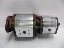 Thumbnail of 10A63623 78779H2818 Manitou hydraulic tandem gear pump