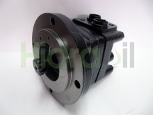 Image 151F0535 OMSS 80 Sauer Danfoss hydraulic orbital motor 80 cm3 with splined cardan shaft