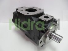 Image T6CCZ-B31-B25-WR00-A111 Denison Parker hydraulic pump doble de paletas 31+25 GPM straight reinforced shaft