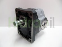 Thumbnail of KM30.34R0-83E3-LEB/ED-N Casappa hydraulic gear motor 34 cm3 tapered shaft 1:8 and rear drain port