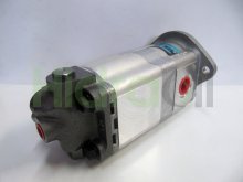 Thumbnail of A8/12.5L32029 Dynamatic hydraulic double gear pump 8+12.5 cm3 tapered shaft and valve