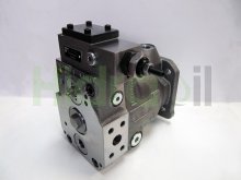 Image PV016R1L1T1NMMC Parker hydraulic piston pump variable displacement 16 cm3 splined shaft DIN