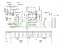 Thumbnail of SNP3/75 S CO01 Sauer Danfoss Turolla pompe à engrenage 75 cm3 arbre conique 1:8 rotation gauche