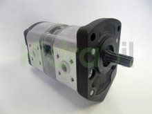 Main image of OEM148 Kubota hydraulic double gear pump for mini excavators