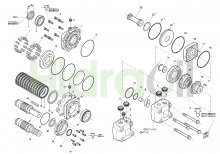 Thumbnail of OMT FH FL FX Spare parts pour Danfoss moteur hydraulique orbital avec frein spares