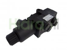 Image 6VMB1D24MPASD482-BE14 Roquet flow diverter valve 6 ports G3/8 24V DC without drain