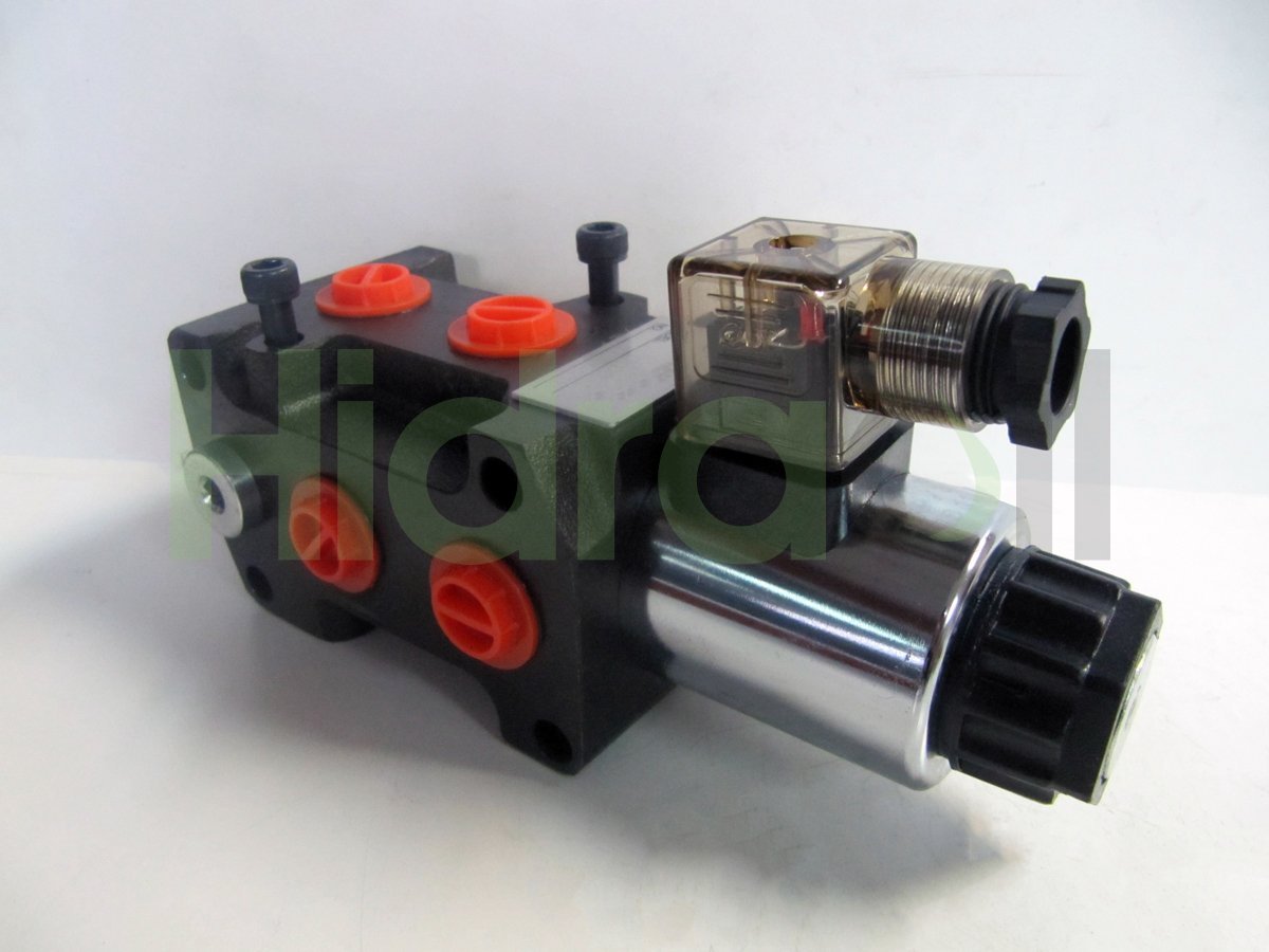 Wsel6v038 24vdc Hidraoil Flow Diverter Valve 6 Ports G3 8 24v Dc With Drain Stackable Shipping