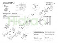 Thumbnail of R900888527 Rexroth repair kit pour pompe hydraulique à engrenages internes 80 cm3 série 2X