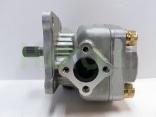 Image KP0553CMSS Kayaba KYB hydraulic gear pump with splined shaft CW rotation