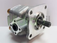 Image KP0553CSSS Kayaba KYB hydraulic gear pump with splined shaft CW rotation