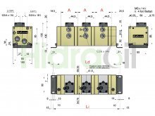 Thumbnail of MVA0231 VM Vivolo gear flow divider 2 elements 5.9 cm3 high accuracy Vivoil