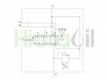 Thumbnail of DM100/1-RAJ Hidraoil directional control valve 1 BSP log splitter for wood processing machines