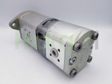 Thumbnail of 0510765096 Bosch Rexroth hydraulic double gear pump 22+11 cm3 splined shaft