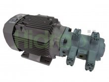 Image UVD-11A-A2-A2-2.2-4-26 Nachi hydraulic motor pump 2.2kW 16.7+16.7cm3 15.3-35.7bar