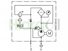 Thumbnail of FAPC 016-12105 Argo Hytos oil service unit with oil cleanliness monitor 16 lit/min 230V 1ph