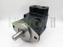 Image M4C 024 2N02 A104 Denison Parker hydraulic vane motor 24 cm3 with cylindrical D22.2 mm shaft