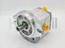 Image SNM2 L/11 CI06 RZR1 Sauer Danfoss Turolla moteur hydraulique à engrenages 11 cm3 bidirectionnel arbre cylindrique