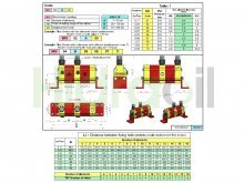 Thumbnail of 9RV04C05 Vivolo diviseur de débit volumétrique 4 elements 0.57 cm3 avec valves 70-350 bar groupe 0 Vivoil