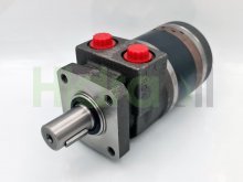 Thumbnail of TB0130FP100AAAB Parker hydraulic orbital motor 130 cm3 with 25.4 cylindrical shaft square flange and NPTF ports