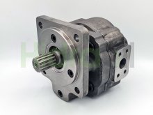 Thumbnail of R1A5063C51A1H1DC Hydreco pompe hydraulique double à engrenage corp fonte arbre cannelé