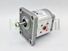 Thumbnail of PLP10.1S0-81E1-LBB/BA-N-EL-FS Casappa hydraulic gear pump 1 cm3 with tapered shaft and CCW rotation