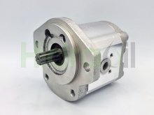 Thumbnail of 0510625330 Rexroth hydraulic gear pump 19 cm3 SAE z9 splined shaft SAE-A flange CCW rotation