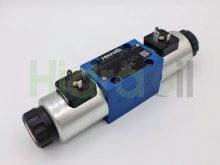 Thumbnail of 4WE6J62/EG24N9K4/B10 - R900548271 Rexroth distributeur hydraulique 4/3 NG6 24V DC avec throttle insert in port P diamètre 1 mm