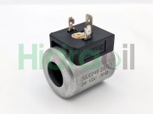 Image 3000249 Hydac Solenoid coil 24 VDC 30 Ohm DIN connecteur