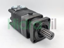 Image 151F0548 OMS 315 Danfoss White hydraulic orbital motor 315 cm3 with splined z14 shaft and special flange