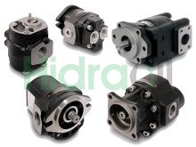 Image HDM30.51R0-05S3-PGE/GE-N  03674118 Casappa Moteur hydraulique à engrenage Cylindrée 51 cm3