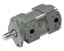 Thumbnail of QX83-200R08 Bucher hydraulic internal gear pump 200.0 cm3 320 bar CW rotation ref. 100025880